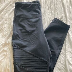 High Waisted Moto Leggings